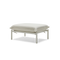 Terra Ottoman, in Putty, three-quarter view