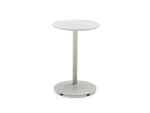 Terra Side Table, in Putty, front view