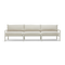 Terra Sofa, in Putty, front view