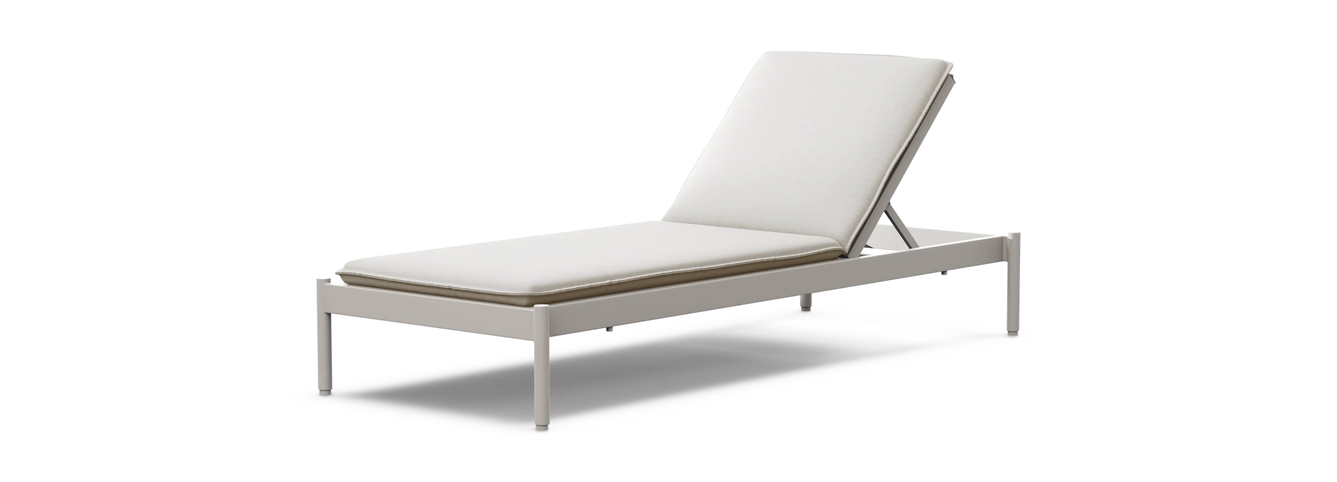 Terra Sun Lounger - Putty | Sunbrella Origin Putty / Single