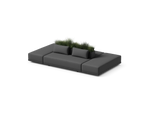 Workaround Island – Charcoal | Sunbrella Nurture Charcoal / Planter – image 1