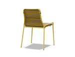 XY Dining Chair (Set of 2), armless, in Yellow, rear view