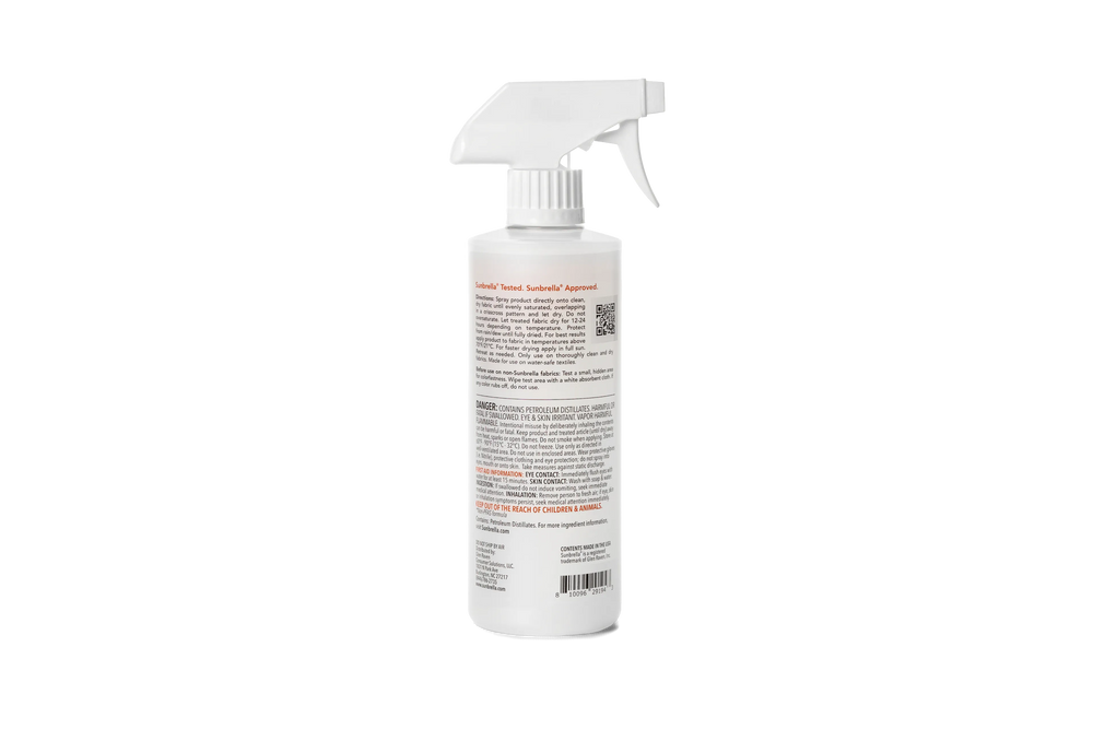 Sunbrella Restore Fabric Protector & Repellent, back view